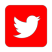 twitter logo red