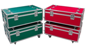 green-and-red-flight-case